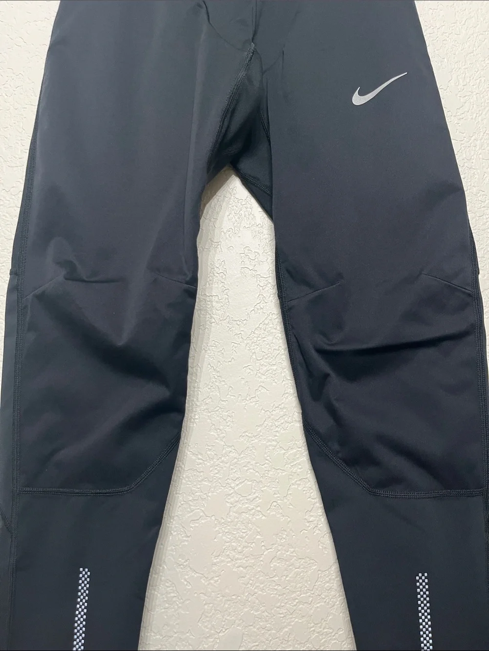 Nike DRI-FIT Black Mens Size Small Running Leggings